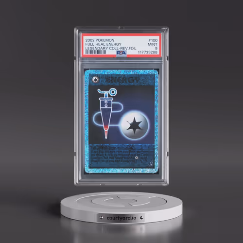 2002 Pokémon Legendary Collection #100 Full Heal Energy - Reverse Foil (PSA 9 MINT)