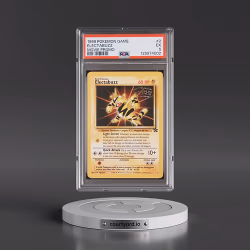 1999 Pokémon Game Movie #2 Electabuzz - Movie Promo (PSA 5 EX)
