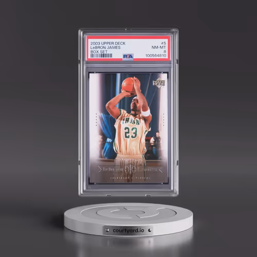2003 Upper Deck Lebron James Box Set #5 LeBron James (PSA 8 NM-MT)
