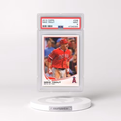 2013 Topps #338 Mike Trout (PSA 9 MINT)
