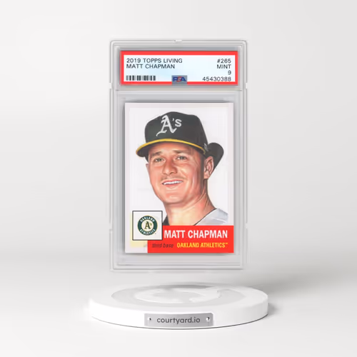 2019 Topps Living #265 Matt Chapman (PSA 9 MINT)