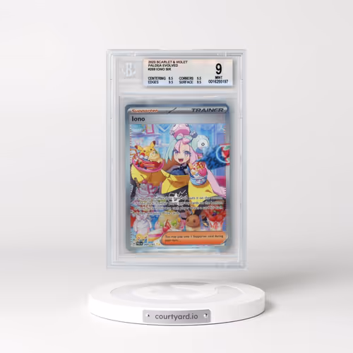 2023 Paldea Evolved - PAL EN #269 Iono - Special Illustration Rare (BGS 9 MINT)