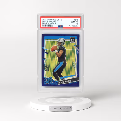 2023 Panini Donruss Optic #213 Bryce Young (PSA 10 GEM MINT)