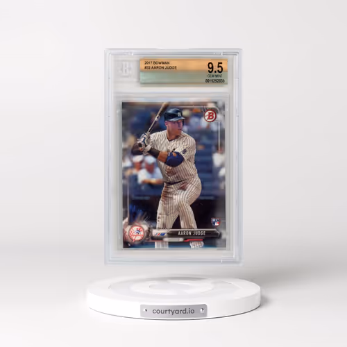 2017 Bowman #32 Aaron Judge (BGS 9.5 GEM MINT)
