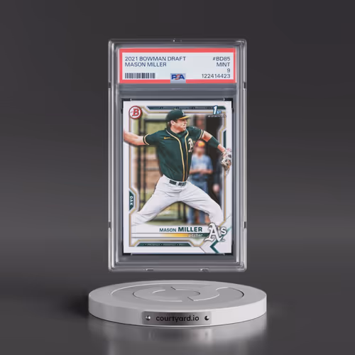 2021 Bowman Draft #BD85 Mason Miller (PSA 9 MINT)