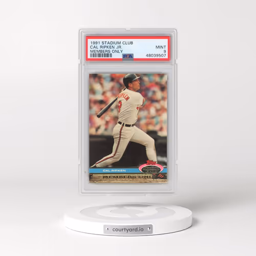 1991 Stadium Club Members Only Cal Ripken Jr. (PSA 9 MINT)