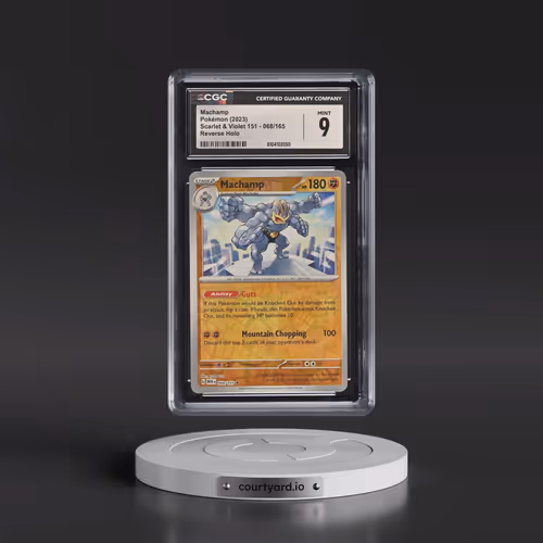 2023 Scarlet & Violet 151 - MEW EN #068/165 Machamp - Reverse Holo (CGC 9 MINT)