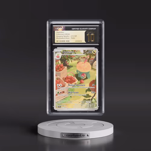 2024 Surging Sparks - SSP EN #211/191 Appletun - Illustration Rare Holo (CGC 10 PRISTINE)