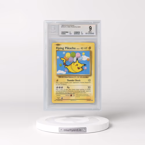 2016 Evolutions #110 Flying Pikachu - Secret Rare (BGS 9 MINT)