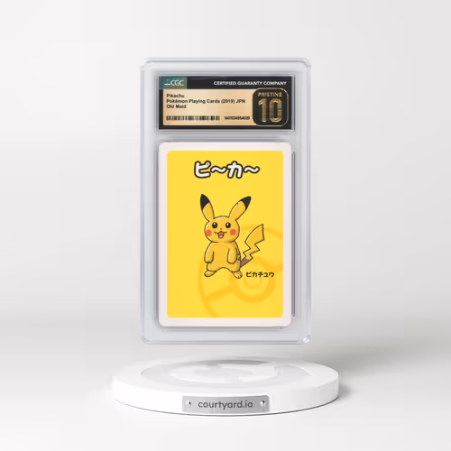 2019 Old Maid Pikachu (CGC 10 PRISTINE)