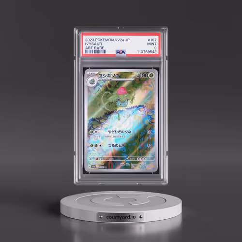 2023 Pokémon Sv2a-Pokemon 151 #167 Ivysaur - Art Rare (PSA 9 MINT)