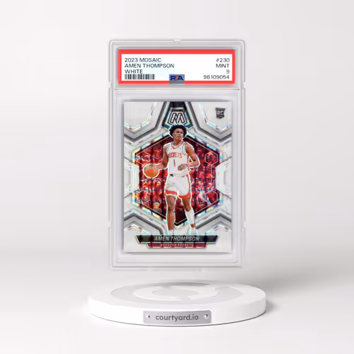2023 Panini Mosaic #230 Amen Thompson - White (PSA 9 MINT)