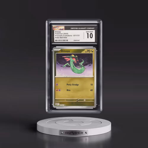 2024 Prismatic Evolutions - PRE EN #071/131 Dreepy - Poké Ball Holo (CGC 10 GEM MINT)