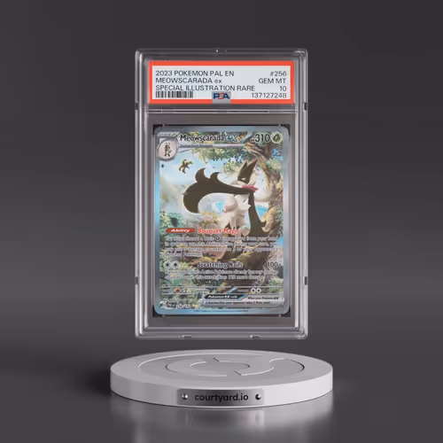 2023 Pokémon Pal EN-Paldea Evolved #256 Meowscarada EX - Holo Special Illustration Rare (PSA 10 GEM