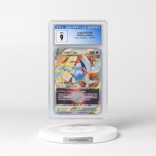 2022 Silver Tempest #139 Lugia VSTAR - Full Art Holo (CGC 9 MINT)