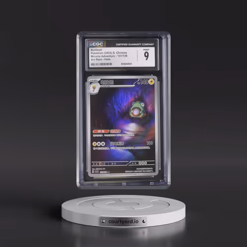 2025 Miracle Adventure - csv2C - Simplified #131/128 Bellibolt - Art Rare Holo (CGC 9 MINT)