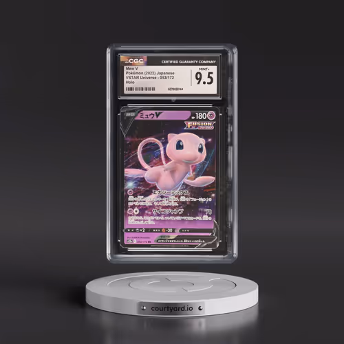 2022 VSTAR Universe #053/172 Mew V - Holo (CGC 9.5 MINT+)
