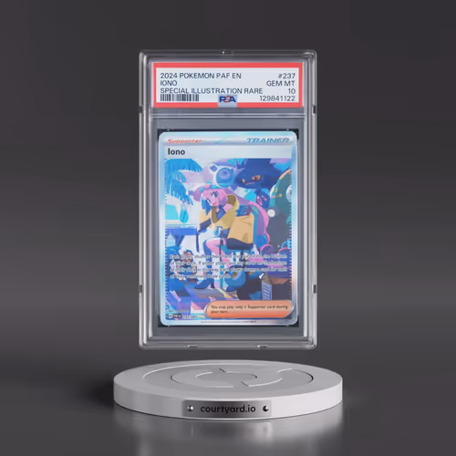 2024 Pokémon Paf EN-Paldean Fates #237 Iono - Special Illustration Rare (PSA 10 GEM MINT)