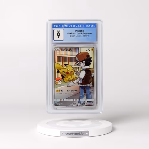 2019 Dream League #054/049 Pikachu - Character Rare Holo (CGC 9 MINT)