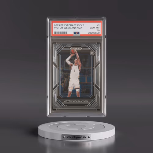 2023 Panini Prizm Draft Picks #2 Victor Wembanyama (PSA 10 GEM MINT)