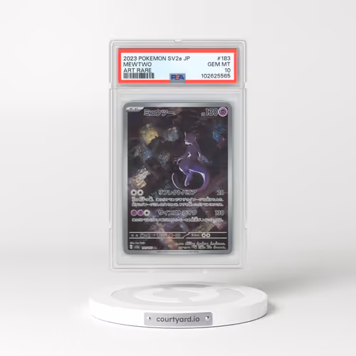 2023 Pokémon Sv2a-Pokemon 151 #183 Mewtwo - Art Rare (PSA 10 GEM MINT)