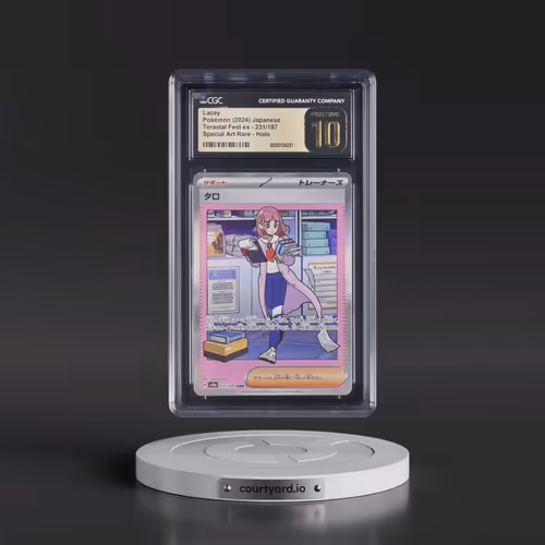 2024 High Class Pack: Terastal Fest ex - sv8a #231/187 Lacey - Special Art Rare Holo (CGC 10 PRISTIN