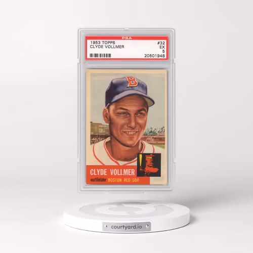 1953 Topps #32 Clyde Vollmer (PSA 5 EX)