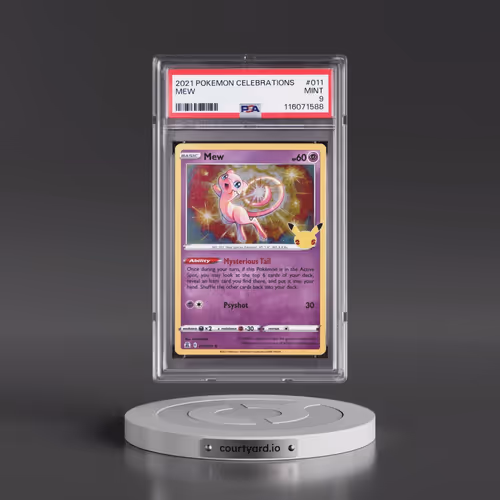 2021 Pokémon Celebrations #011 Mew (PSA 9 MINT)