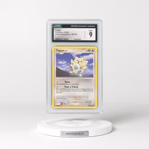 2008 Great Encounters #88/106 Togepi (CGC 9 MINT)