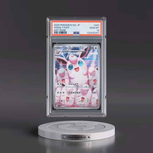 2025 Pokémon M2-Inferno X #091 Wigglytuff - Art Rare (PSA 10 GEM MINT)