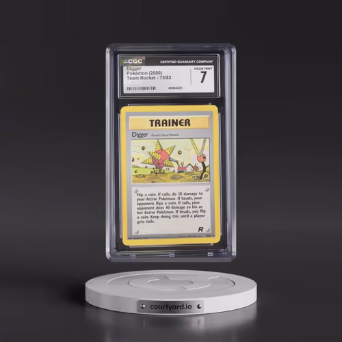 1999 Team Rocket #75/82 Digger (CGC 7 NM)