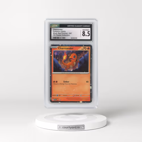 2023 Black Star Promos - Scarlet & Violet SVP EN #047 Charmander - Cosmos Holo (CGC 8.5 NM-MT+)