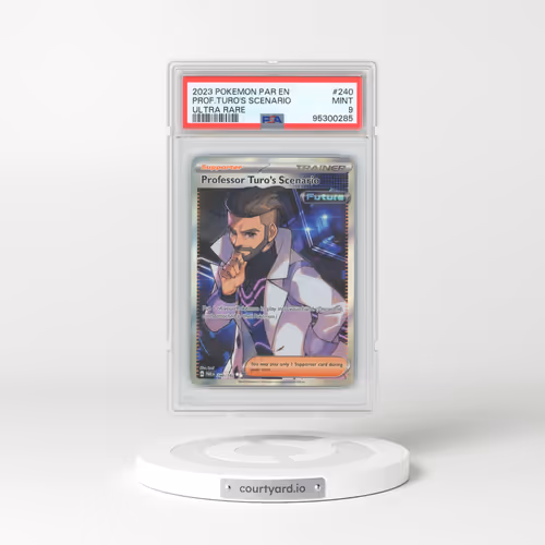 2023 Pokémon Par EN-Paradox Rift #240 Professor Turo's Scenario - Ultra Rare (PSA 9 MINT)