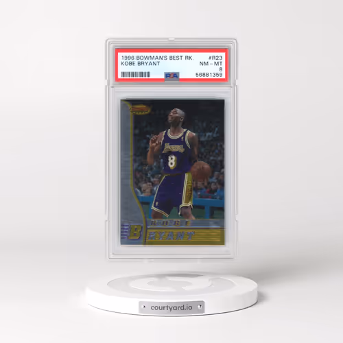 1996 Bowman's Best Rookie #R23 Kobe Bryant (PSA 8 NM-MT)