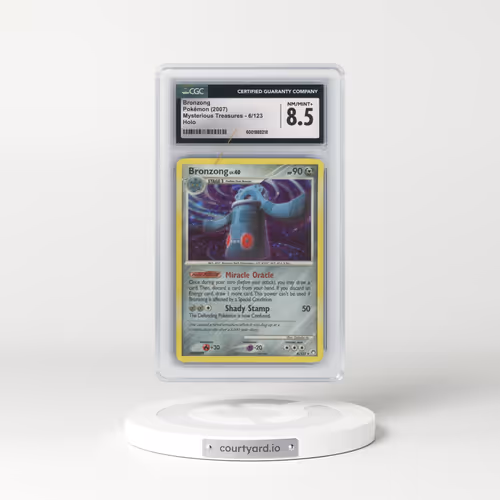 2007 Mysterious Treasures #6/123 Bronzong - Holo (CGC 8.5 NM-MT+)