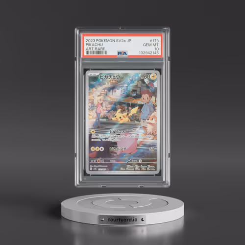 2023 Pokémon Sv2a-Pokemon 151 #173 Pikachu - Art Rare (PSA 10 GEM MINT)