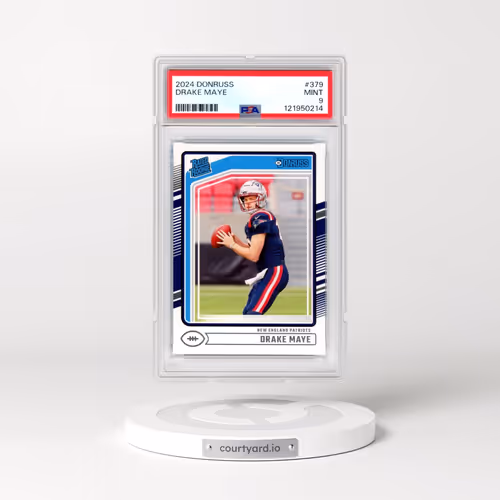 2024 Panini Donruss #379 Drake Maye (PSA 9 MINT)