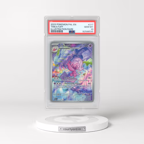 2023 Pokémon Pal EN-Paldea Evolved #217 Tinkatuff - Illustration Rare (PSA 10 GEM MINT)