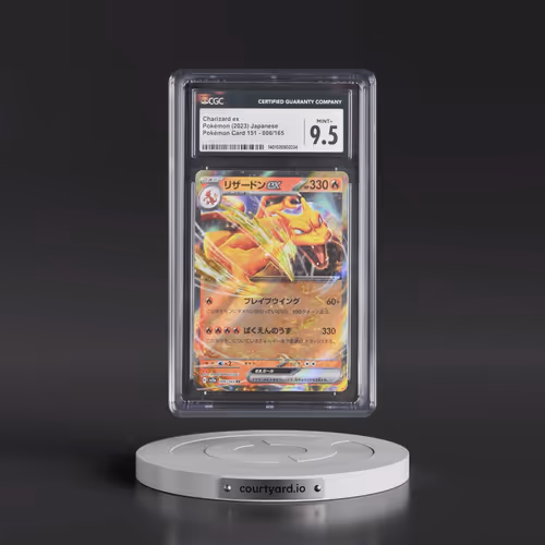 2023 Pokémon Card 151 #006/165 Charizard ex - Holo (CGC 9.5 MINT+)