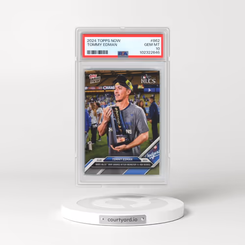 2024 Topps Now #862 Tommy Edman (PSA 10 GEM MINT)