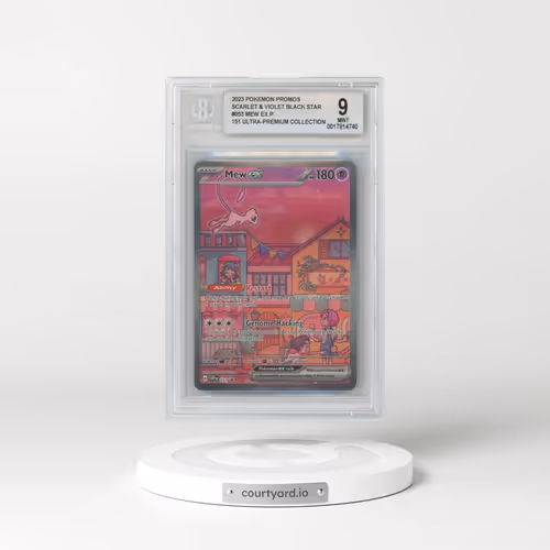 2023 Black Star Promos - Scarlet & Violet SVP EN #053 Mew ex - 151 Ultra-Premium Collection (BGS 9 MINT)