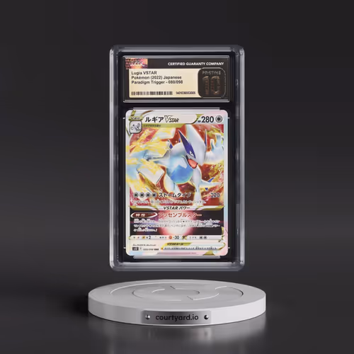 2022 Paradigm Trigger #080/098 Lugia VSTAR - Holo (CGC 10 PRISTINE)