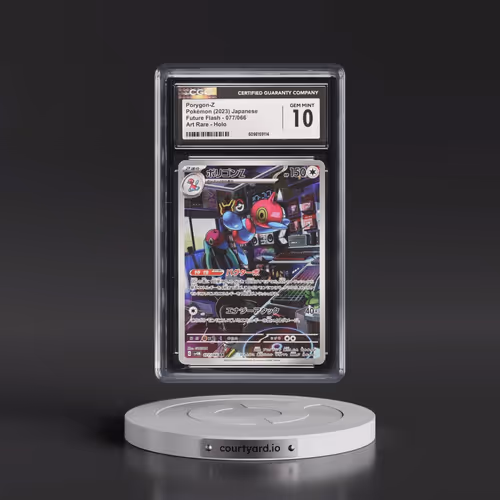 2023 Future Flash #077/066 Porygon-Z - Art Rare Holo (CGC 10 GEM MINT)
