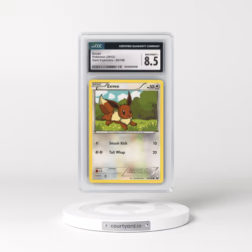 2012 Dark Explorers #84/108 Eevee (CGC 8.5 NM-MT+)