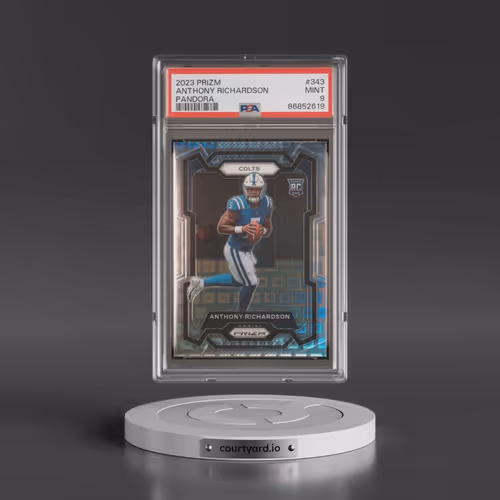 2023 Panini Prizm #343 Anthony Richardson - Pandora (PSA 9 MINT)