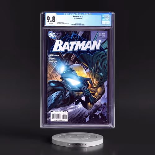 Batman #672 CGC 9.8 White Pages (DC Comics, 2/08) - Universal