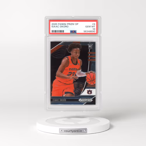 2020 Panini Prizm Draft Picks #4 Isaac Okoro (PSA 10 GEM MINT)