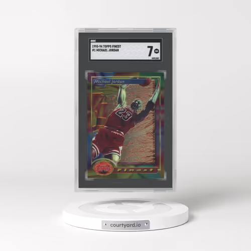 1993 Finest #1 Michael Jordan (SGC 7 NM)