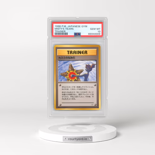 1998 Pokémon Gym Misty's Tears - Trainer (PSA 10 GEM MINT)