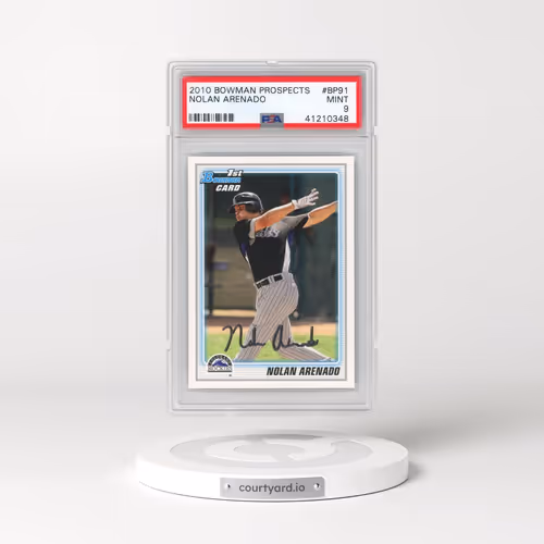 2010 Bowman Prospects #BP91 Nolan Arenado (PSA 9 MINT)